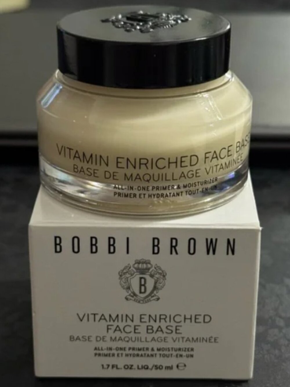 Bobbi Brown Vitamin Enriched Face Base Moisturizer & Primer - NWT - 50ml